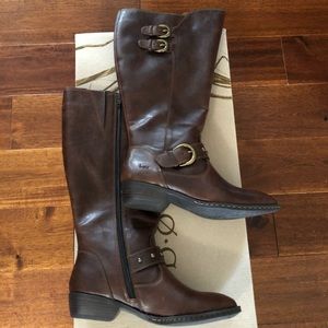 boc wide calf boots size 9